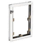 Hale pet door in door flaps