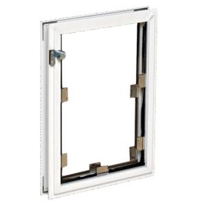 Hale pet door in door flaps