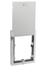 Top slide hale pet door
