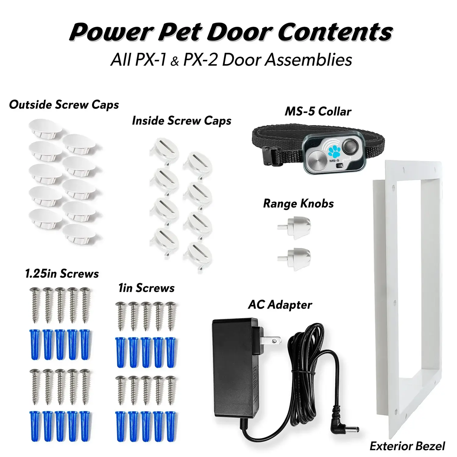 PX-2-WF-W LARGE WiFI CONTROLLED WALL MOUNT POWER PET DOOR - Image 10